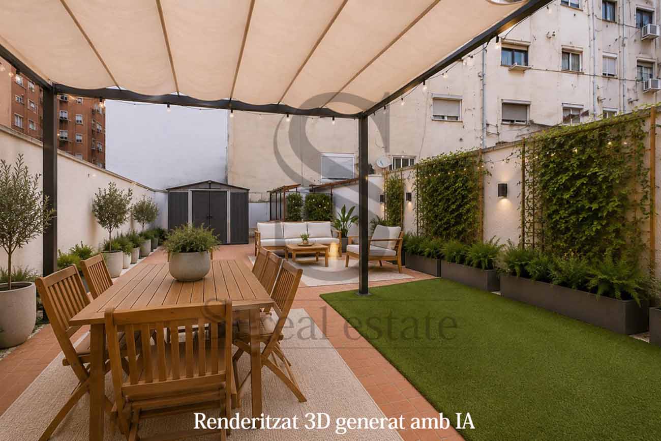 Pis espaiós, lluminós i amb terrassa privada