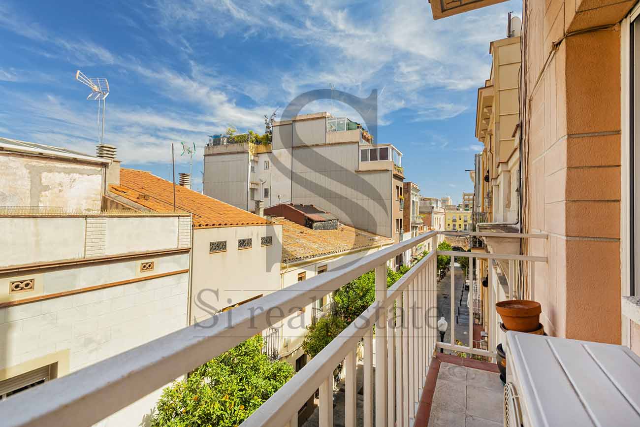 Encantador pis amb balcó al centre històric de Sant Andreu de Palomar